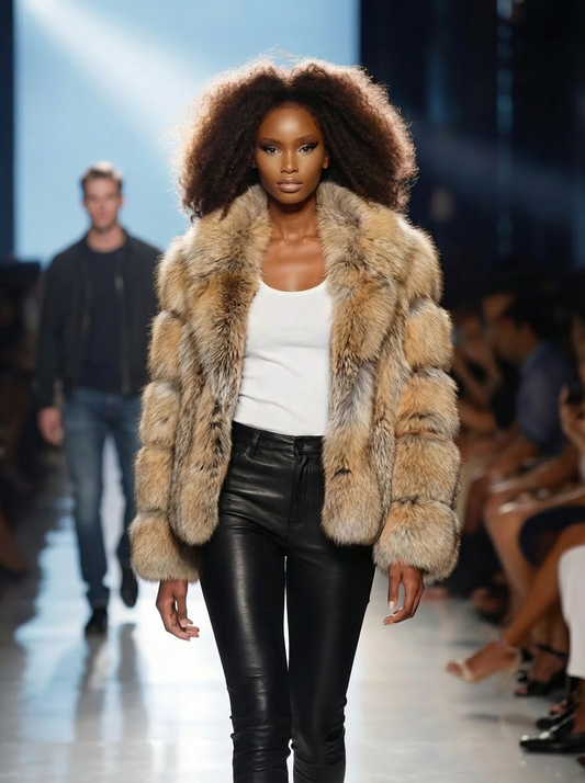 Valencia- Genuine Fox Fur